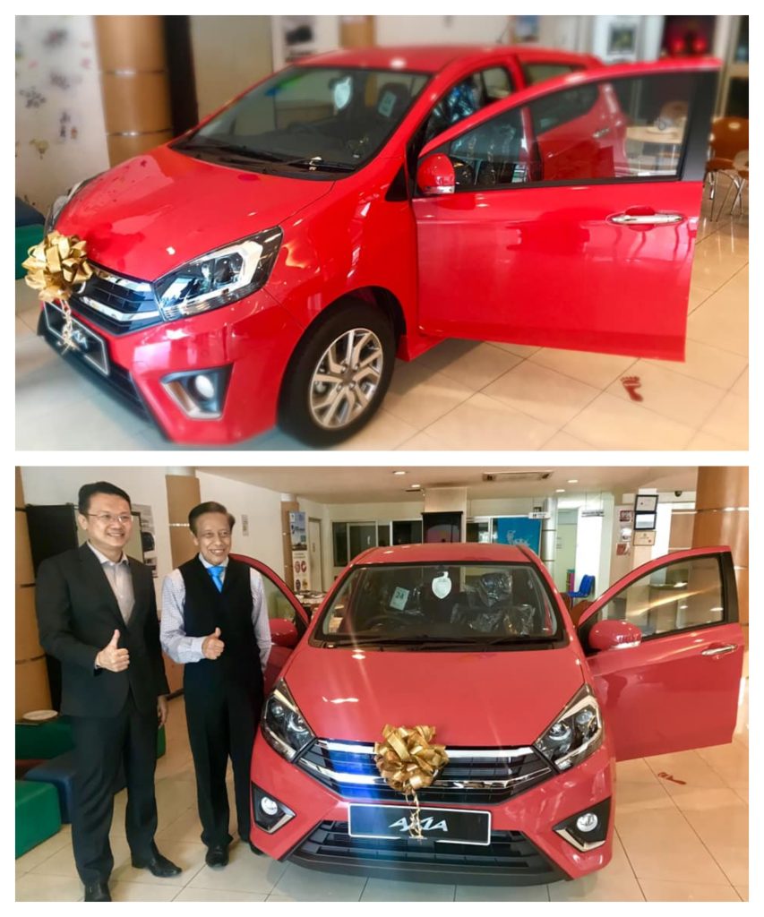 TWO PERDUA AXIA FOR LUCKY DRAW PRIZES  Penang Bridge 